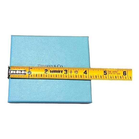 Tiffany & Co Empty Jewelry Box And Case 4”x3.5” Gift Set Suede Pouch Necklace - Picture 10 of 12